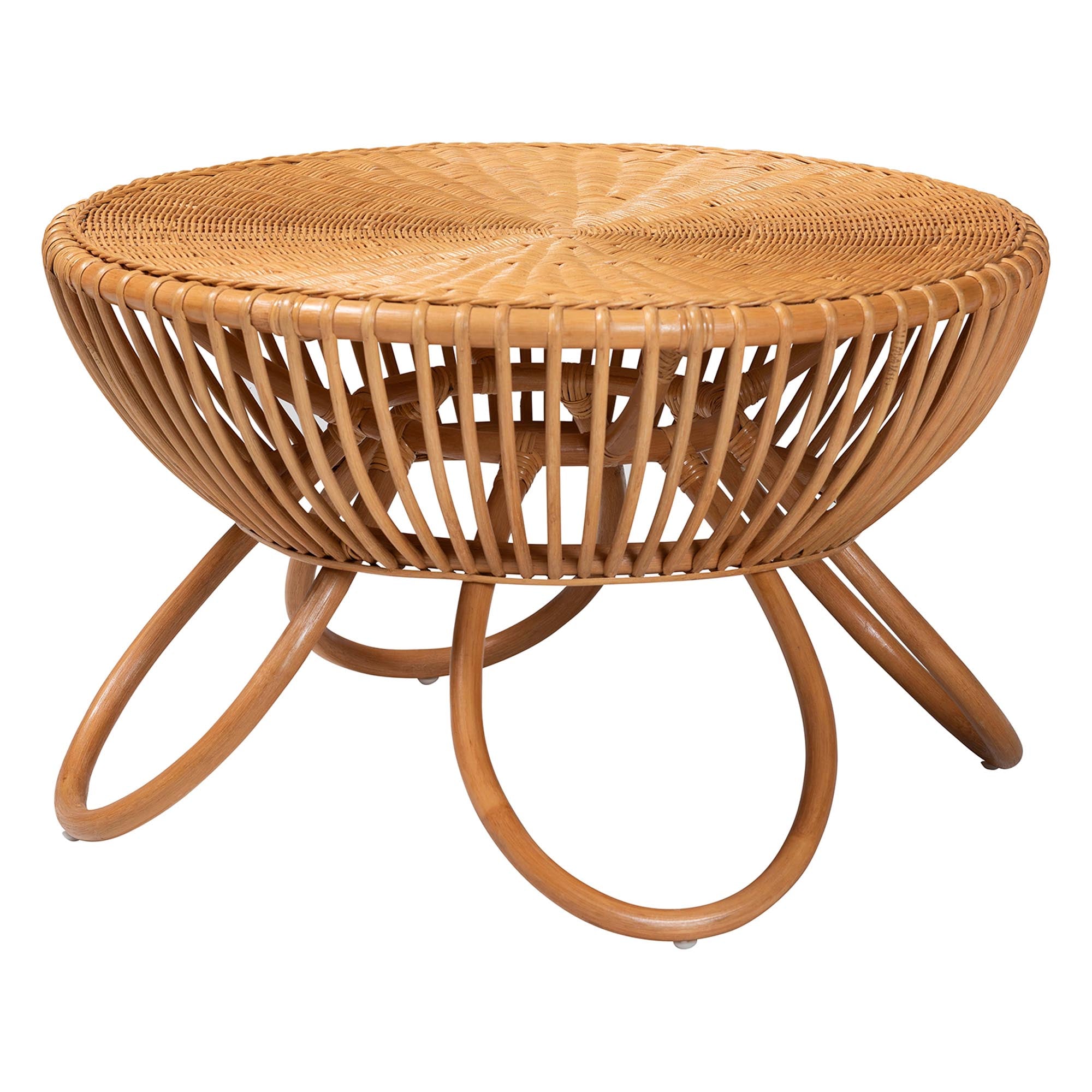 Bali & Pari Abel Rattan Coffee Table