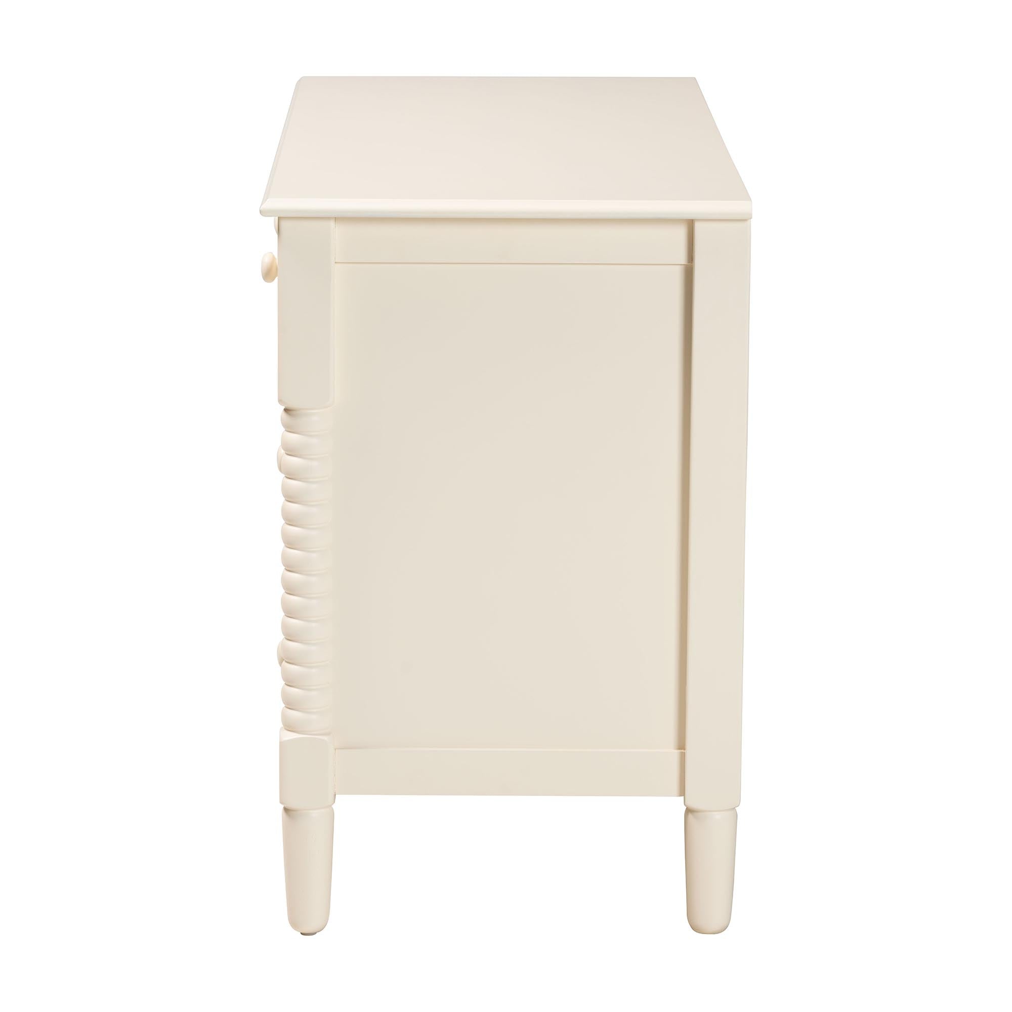 Braith Farmhouse Spindle Wood 7-Drawer Dresser