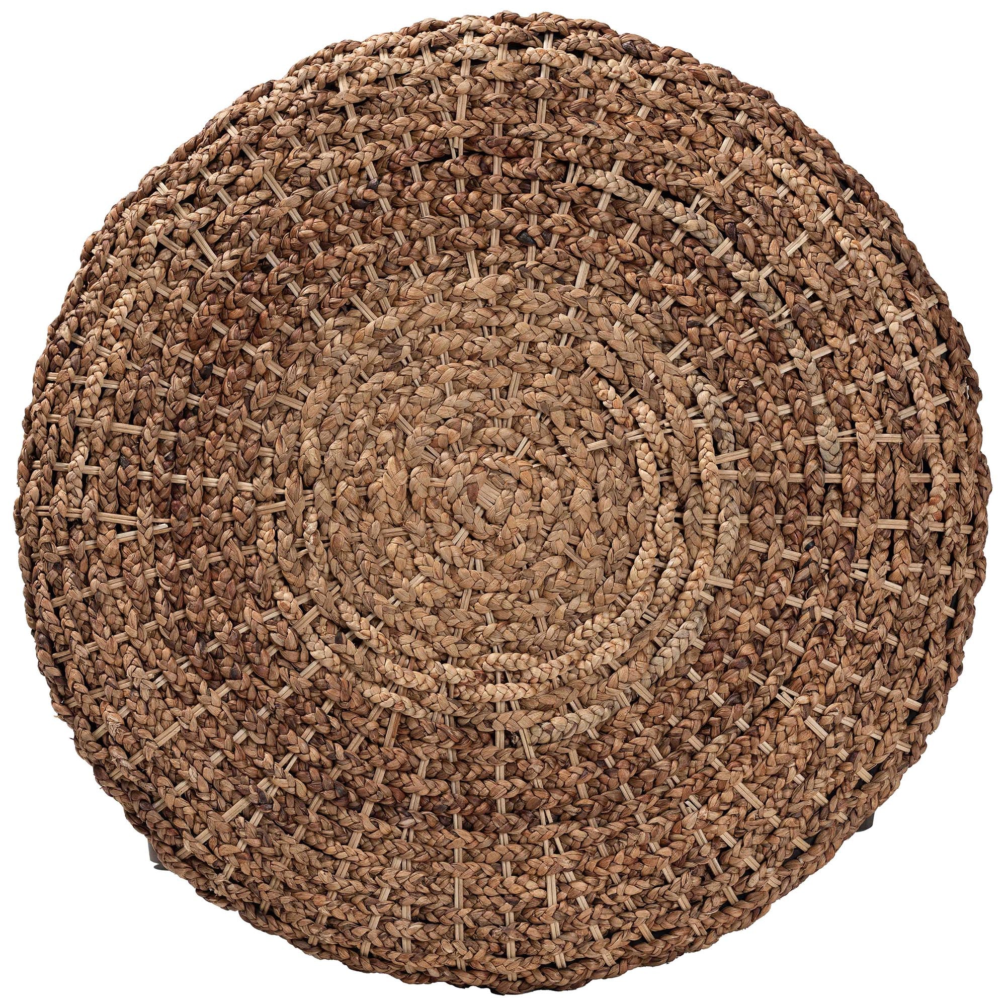 Bali & Pari Bailey Handwoven Seagrass Storage Ottoman