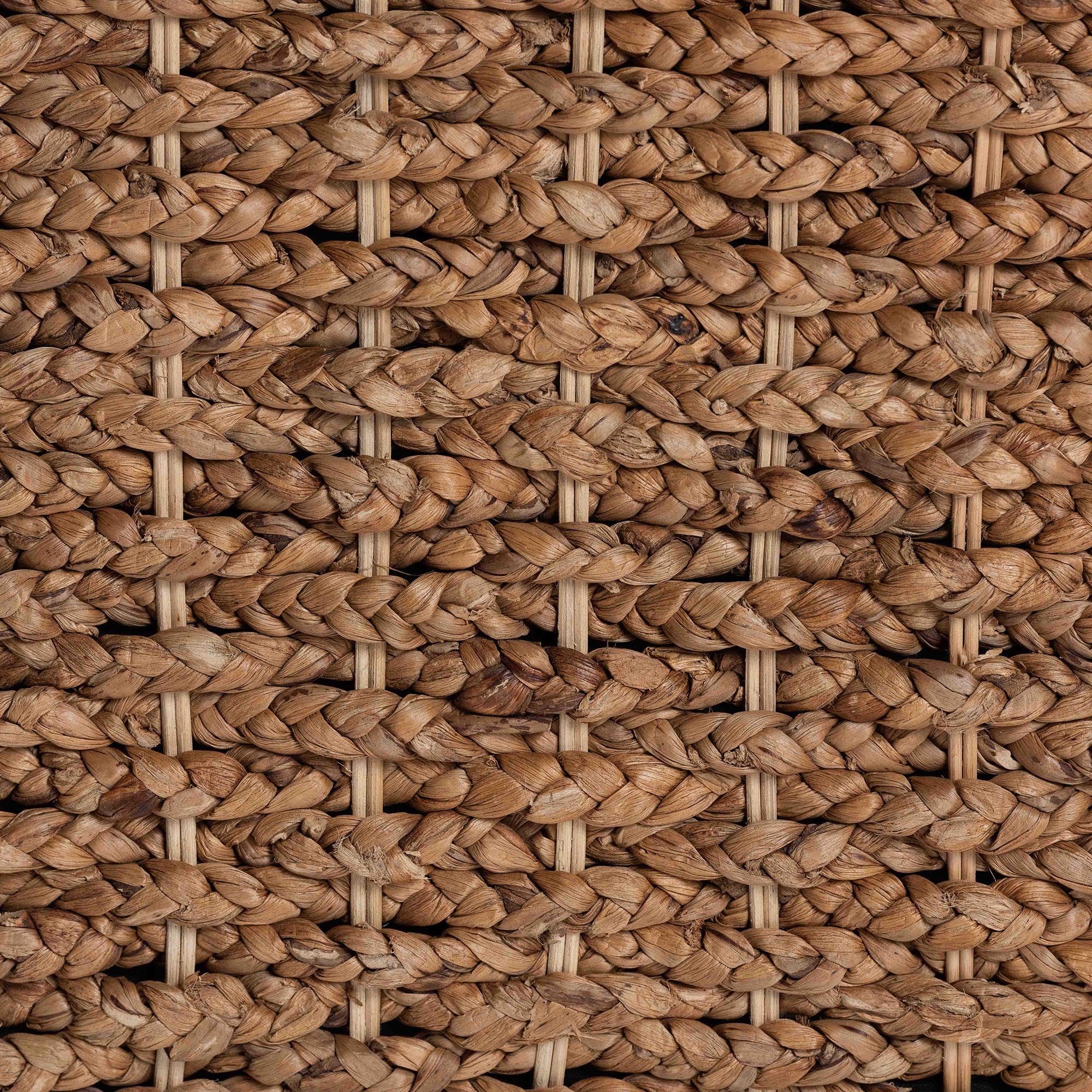 Bali & Pari Bailey Handwoven Seagrass Storage Ottoman