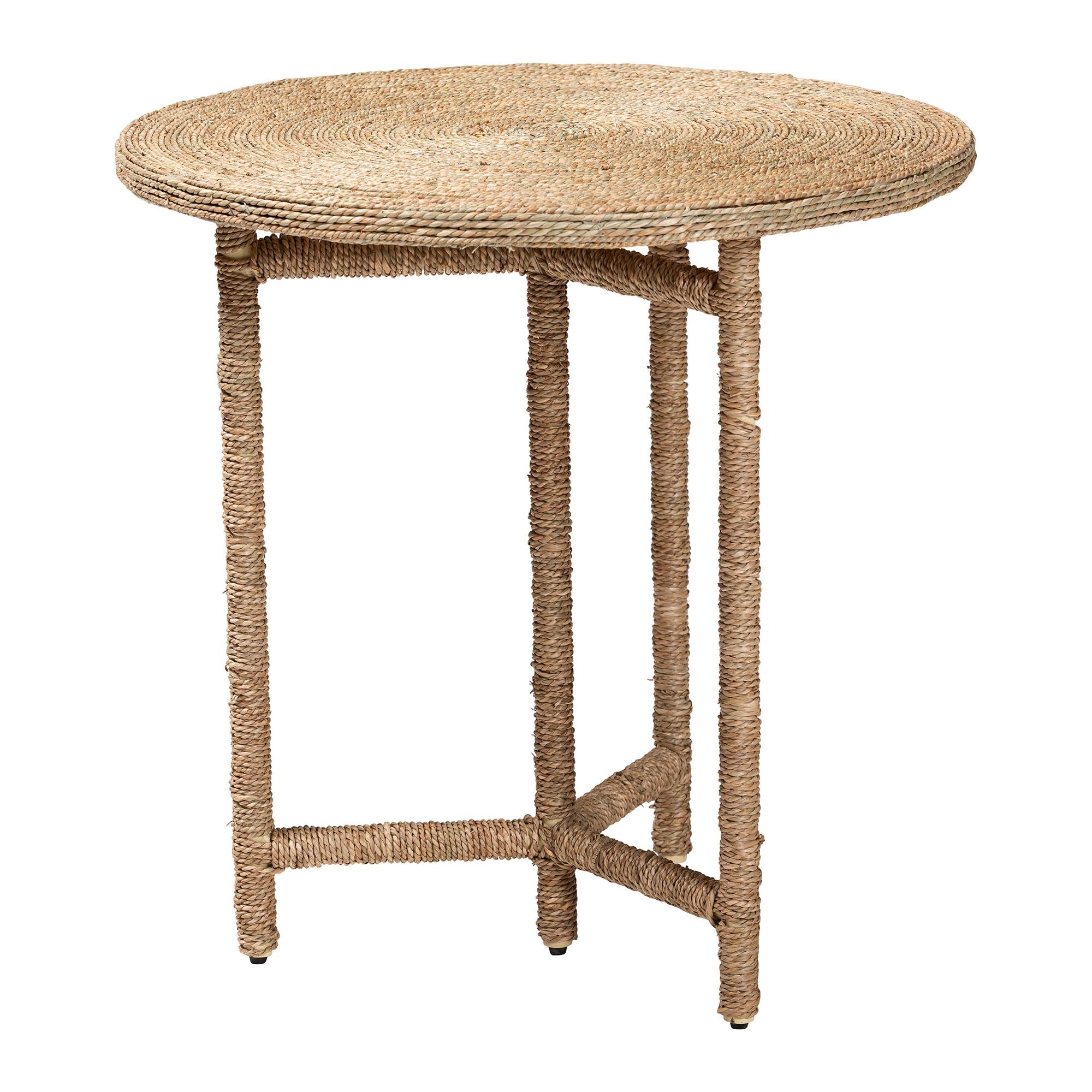Bali & Pari Fumito Handwoven Seagrass End Table