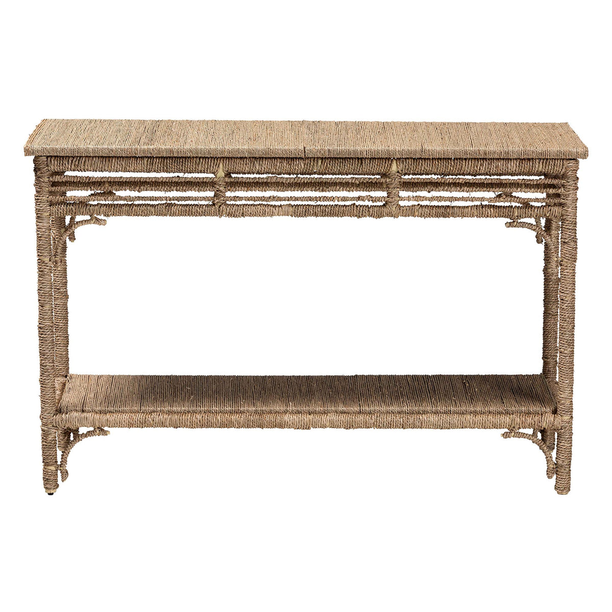 Bali & Pari Ganit Handwoven Seagrass Console Table