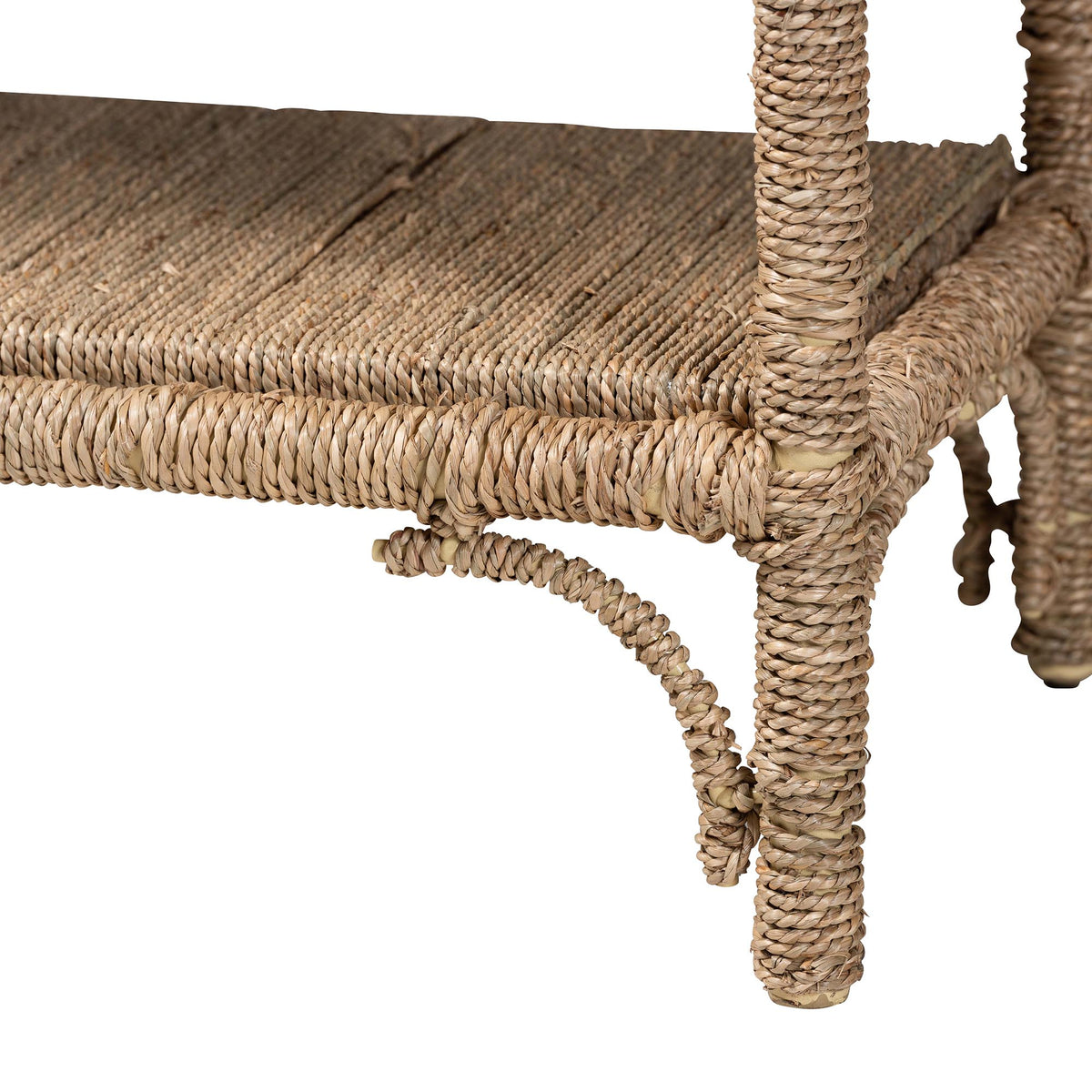 Bali & Pari Ganit Handwoven Seagrass Console Table