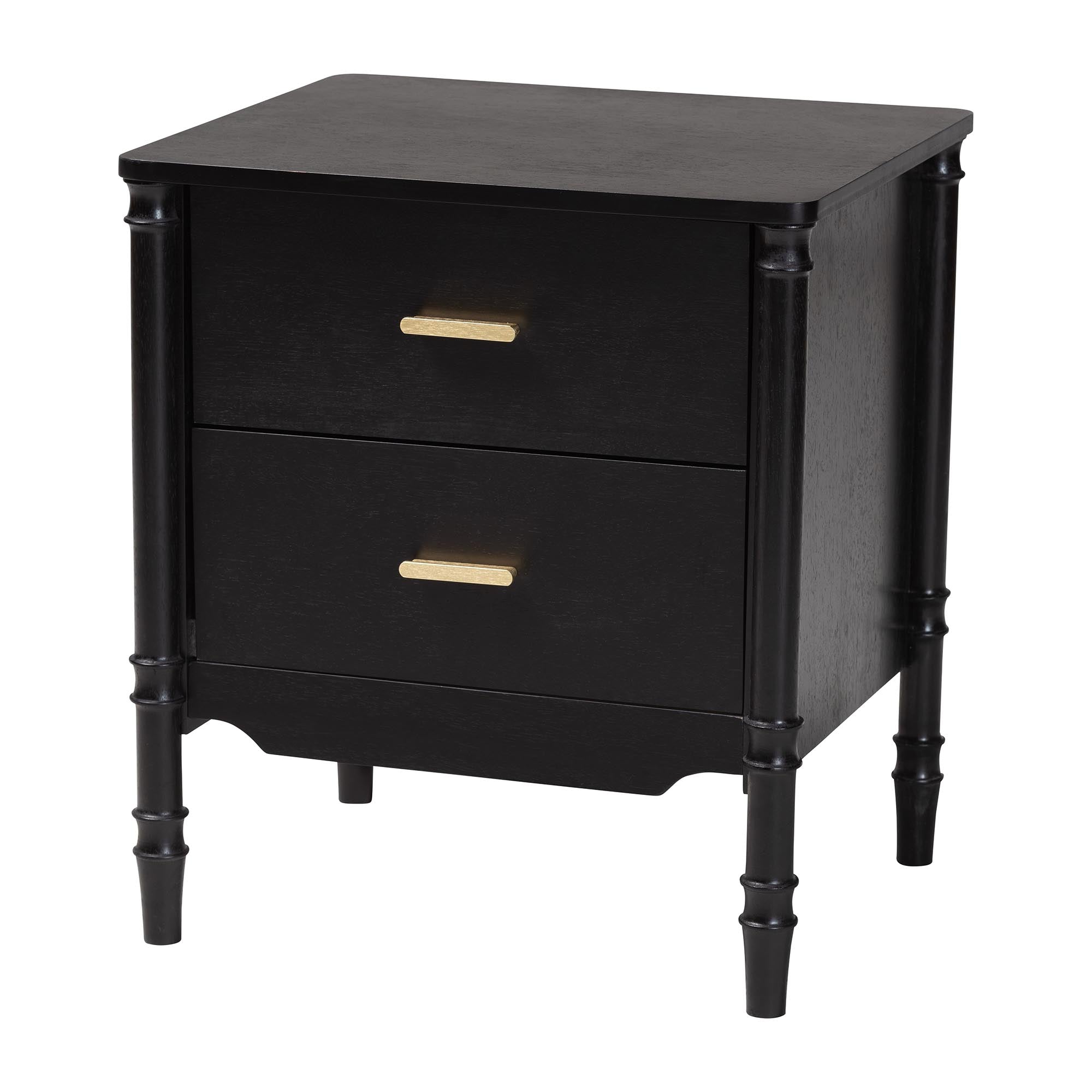 Marisela Wood 2-Drawer Nightstand