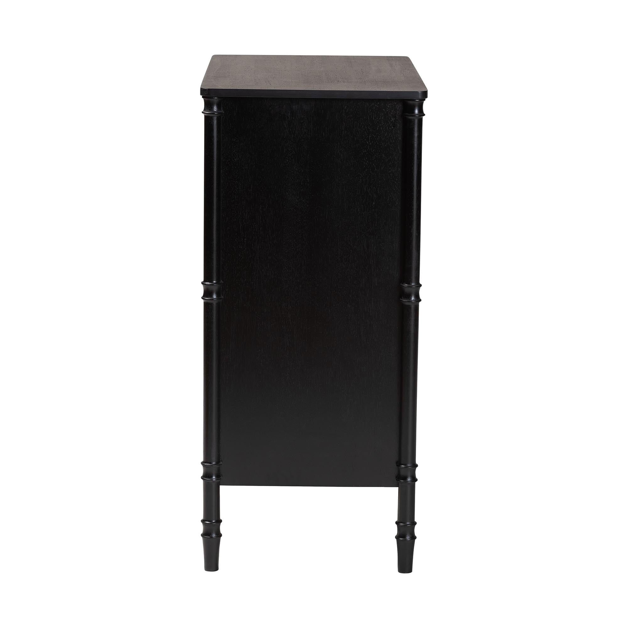 Marisela Wood Chest of Drawers with Handles 4-Drawer Vertical Storage Dresser