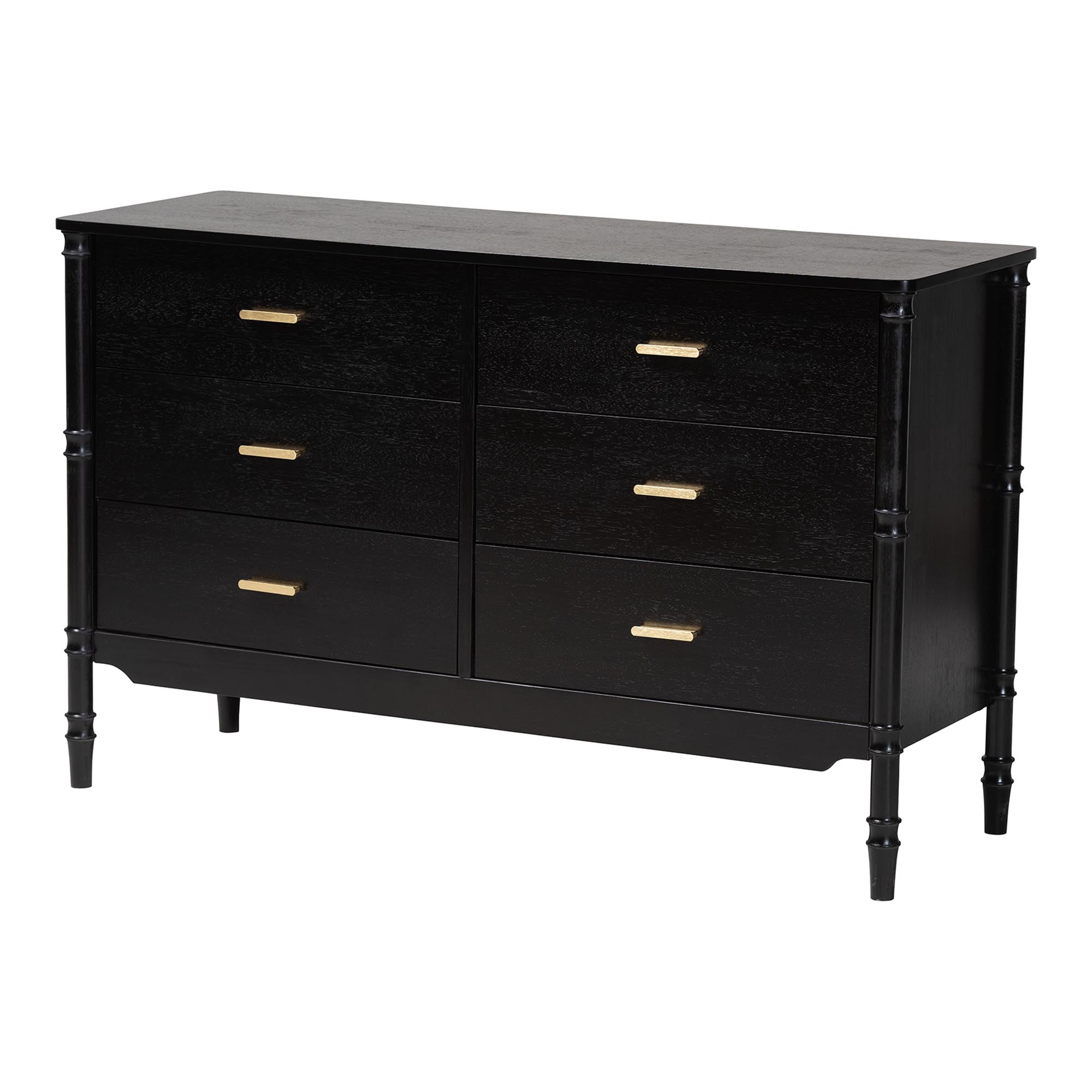 Marisela Wood 6-Drawer Dresser