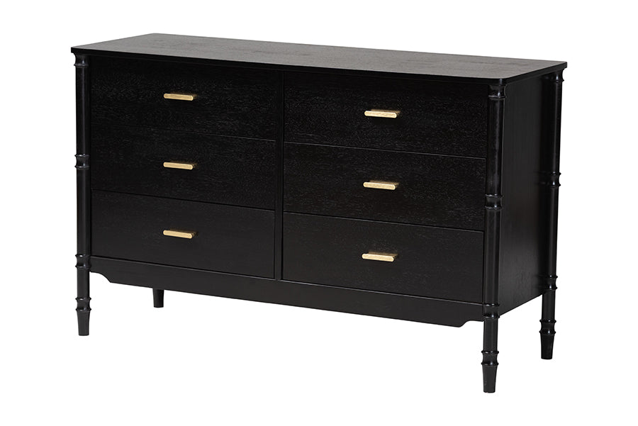 Marisela Wood 6-Drawer Dresser