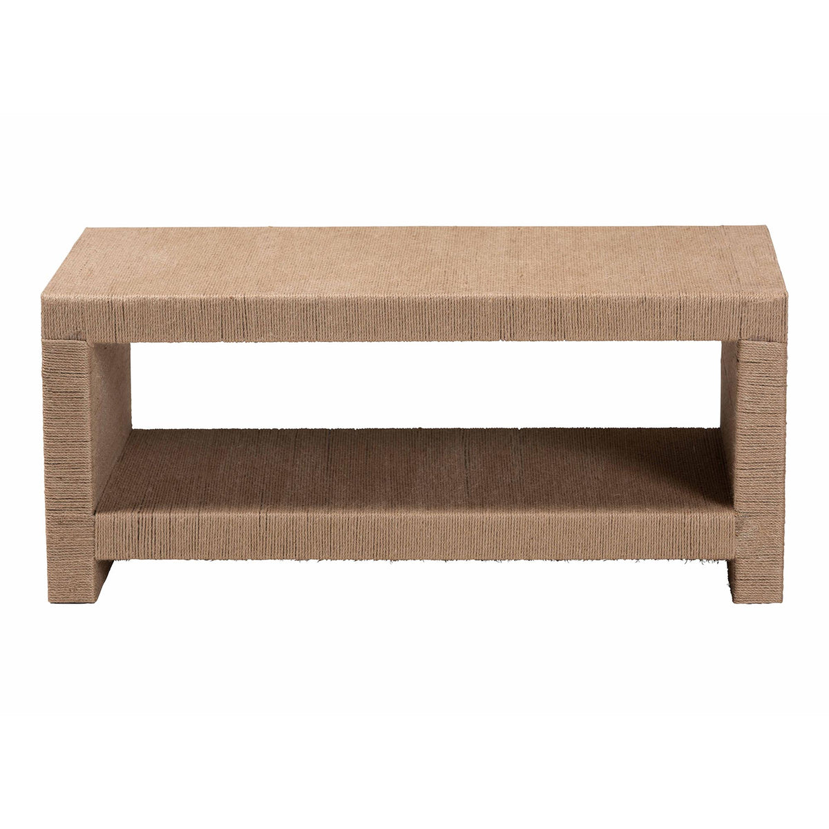 Bali & Pari Adaya Handwoven Jute Coffee Table