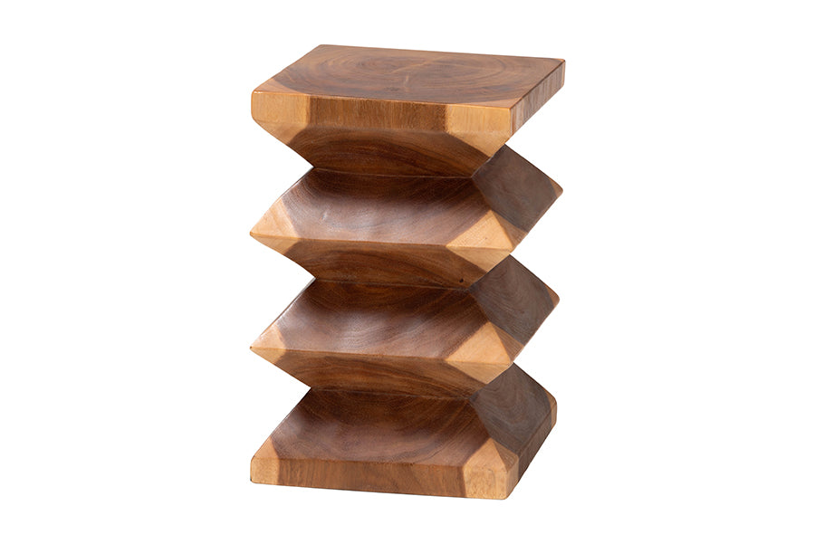 Bali & Pari Malati Solid Suar Wood Side Table