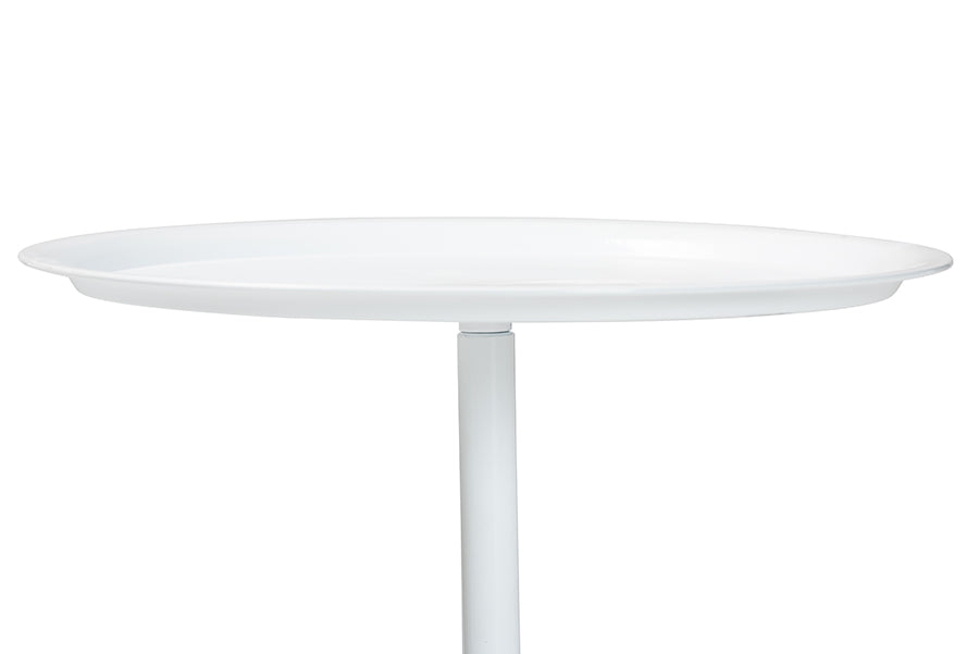 Webb Metal Pedestal Side Table