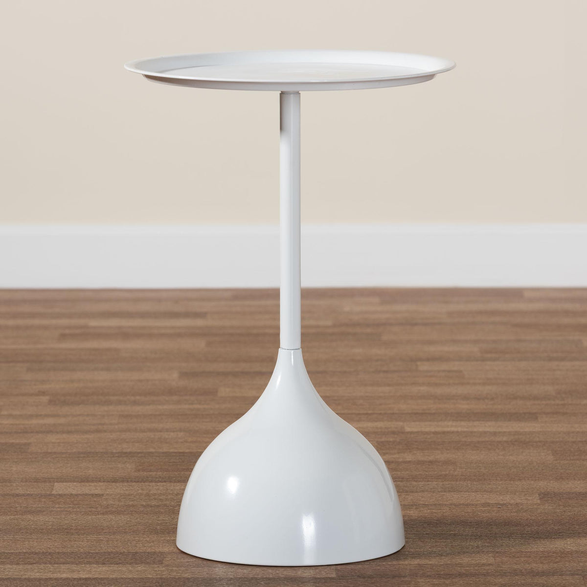 Webb Metal Pedestal Side Table