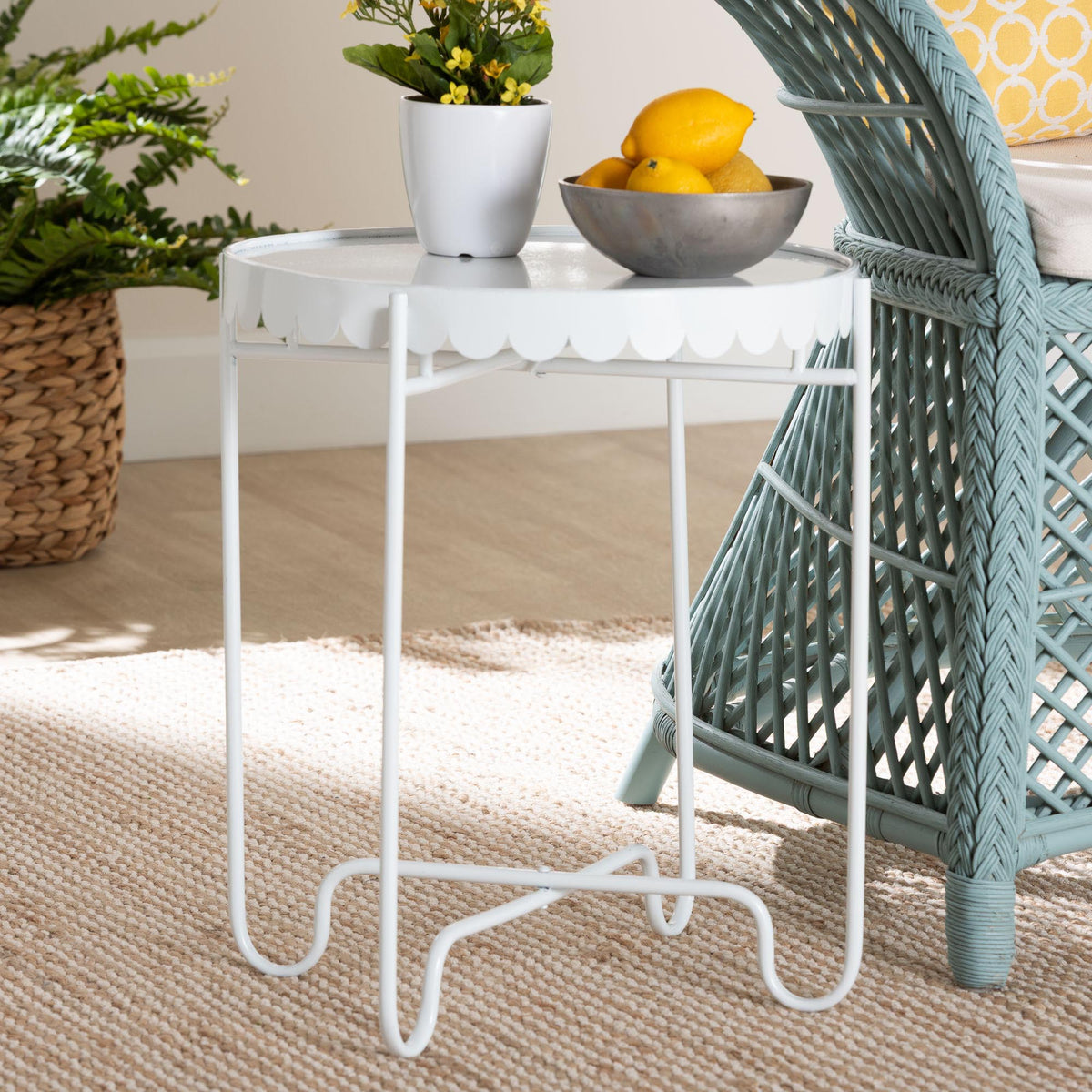 Laverne Metal Side Table