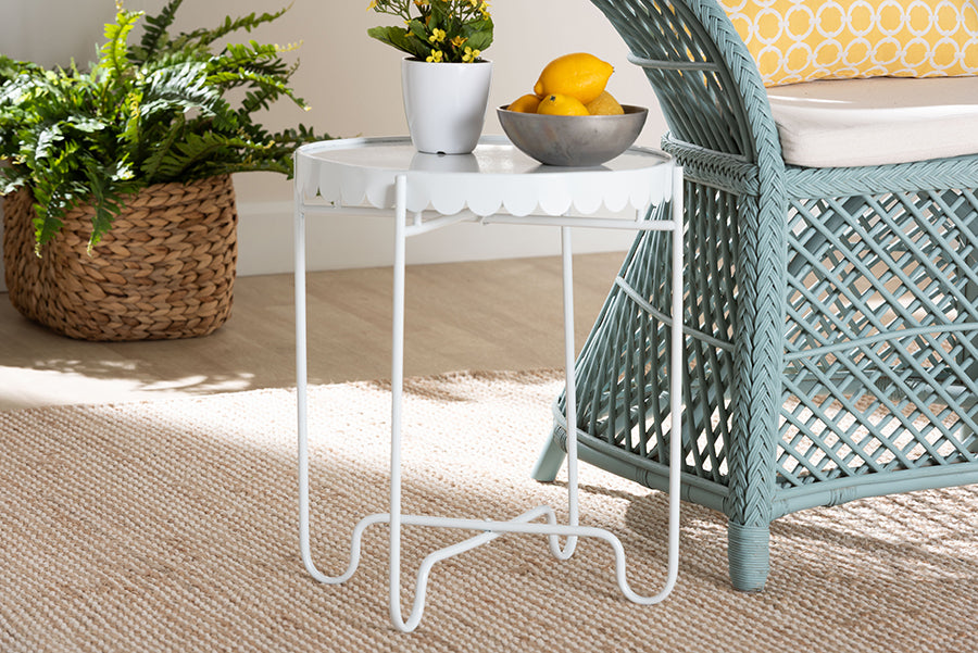 Laverne Metal Side Table