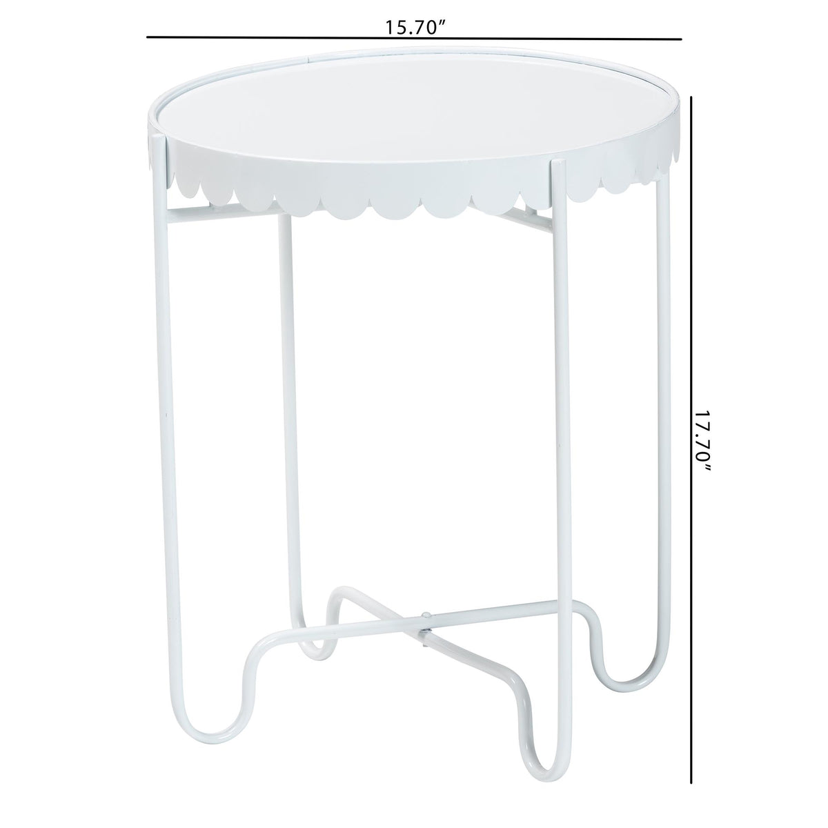 Laverne Metal Side Table