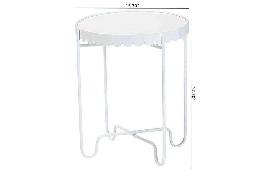 Laverne Metal Side Table