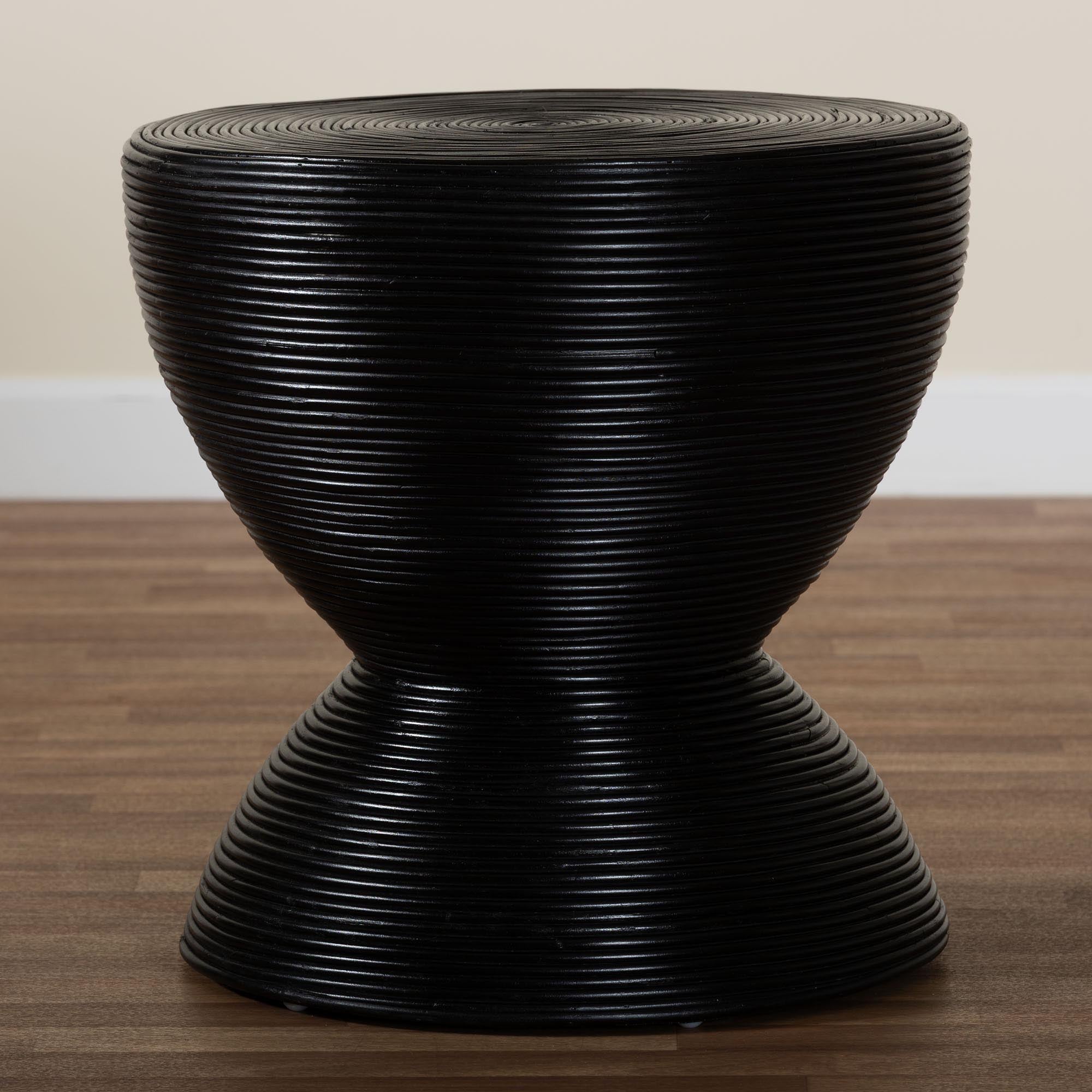 Bali & Pari Tokyo Laminated Rattan Side Table