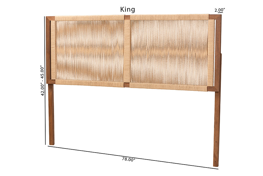 Bali & Pari Holitz Rope Woven Headboard