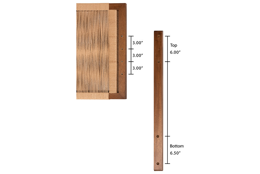 Bali & Pari Holitz Rope Woven Headboard