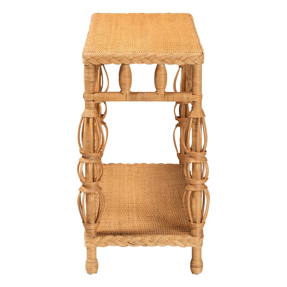 Bali & Pari Dolby Rattan Console Table