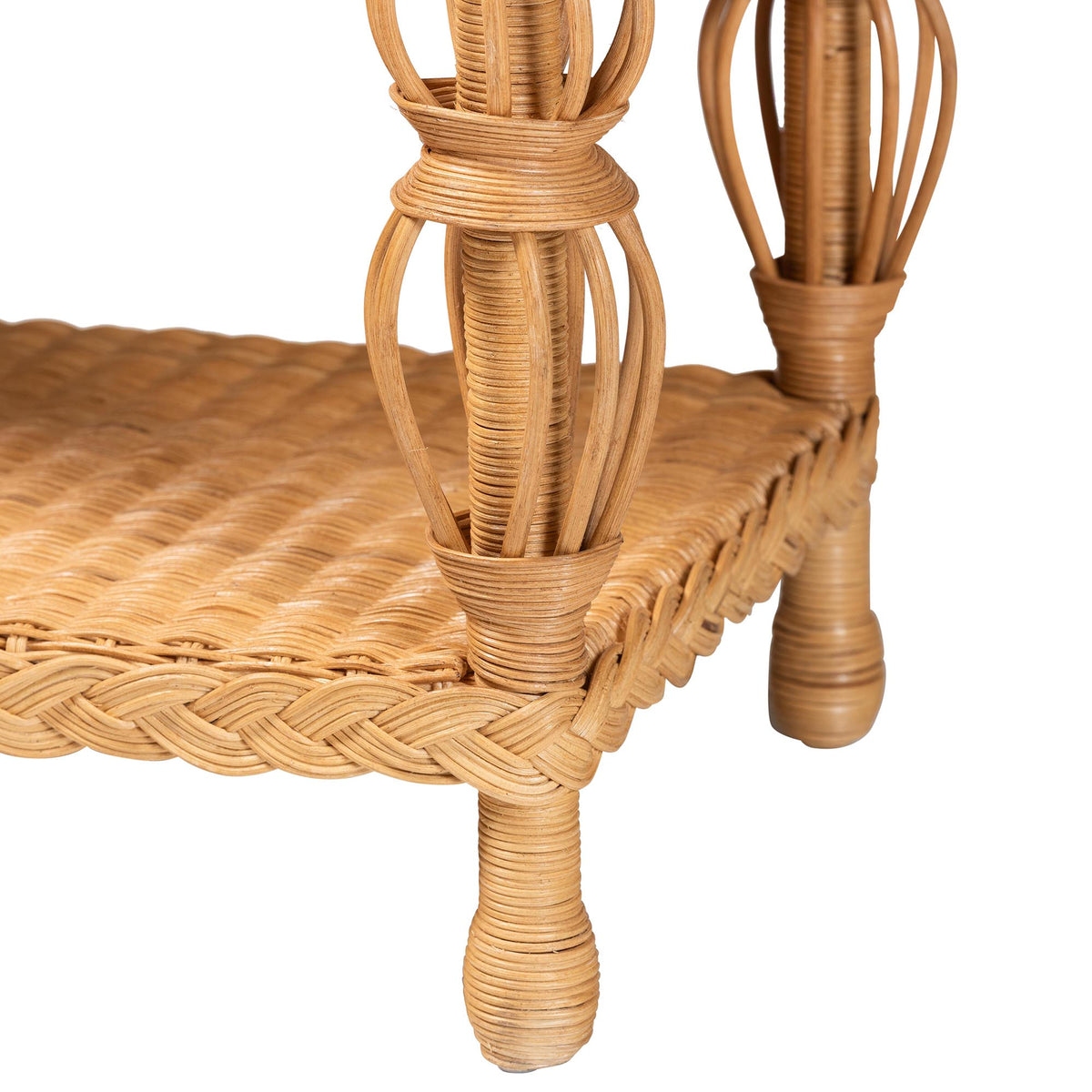 Bali & Pari Dolby Rattan Console Table