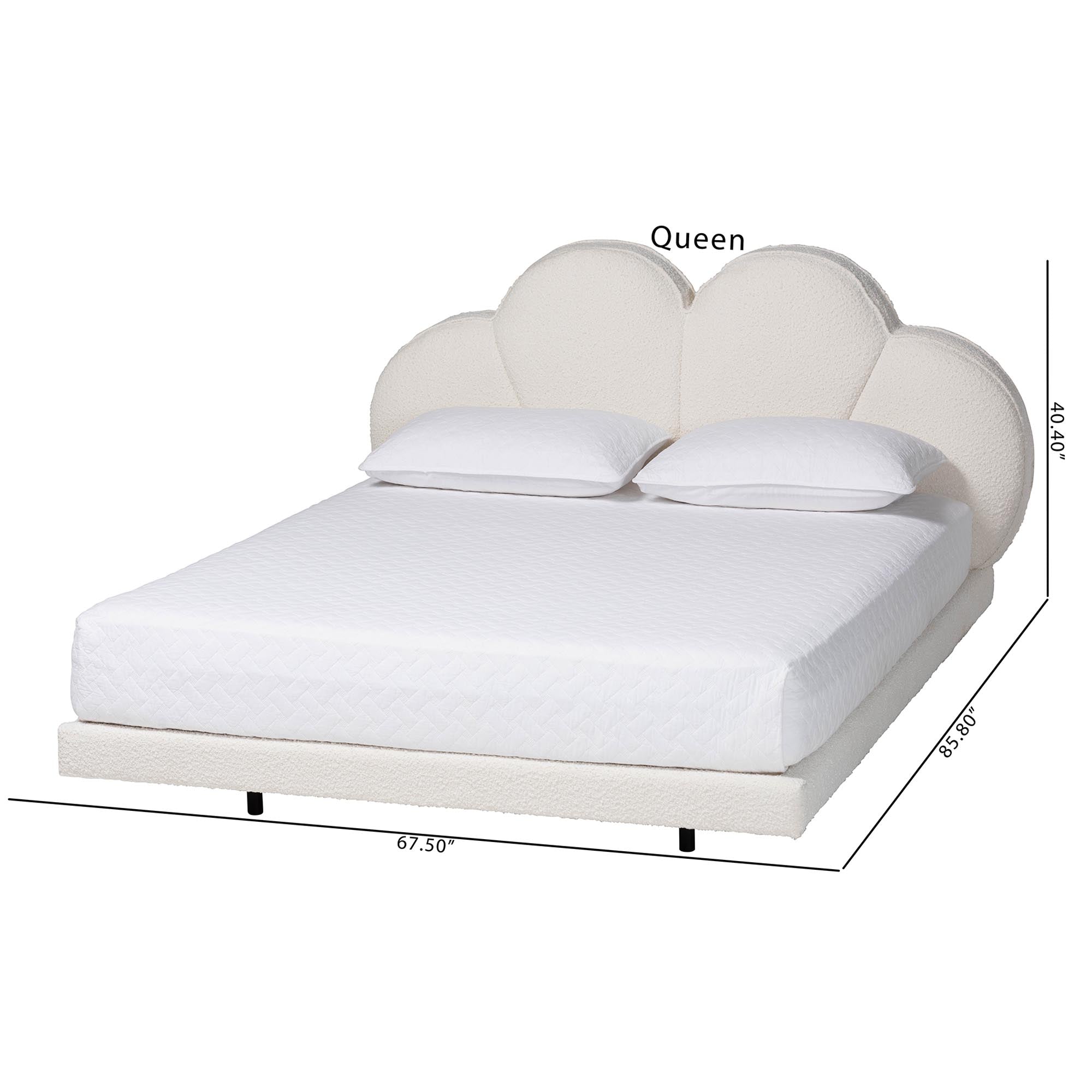 Barrera Floating Platform Bed