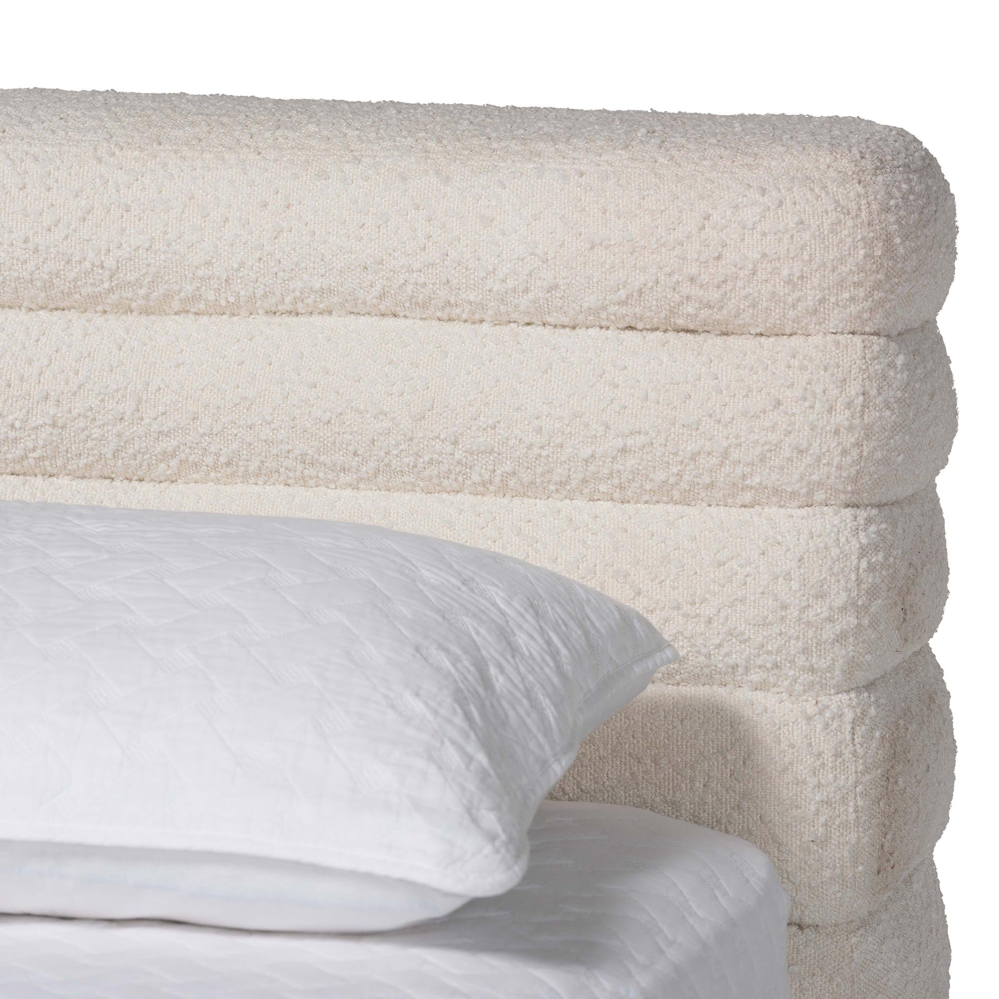 Alfie Boucle Floating Bed