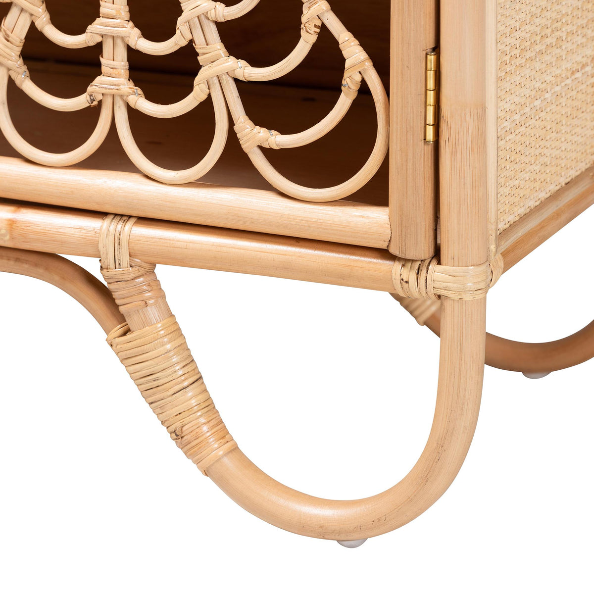 Bali & Pari Acelin Rattan Storage Cabinet