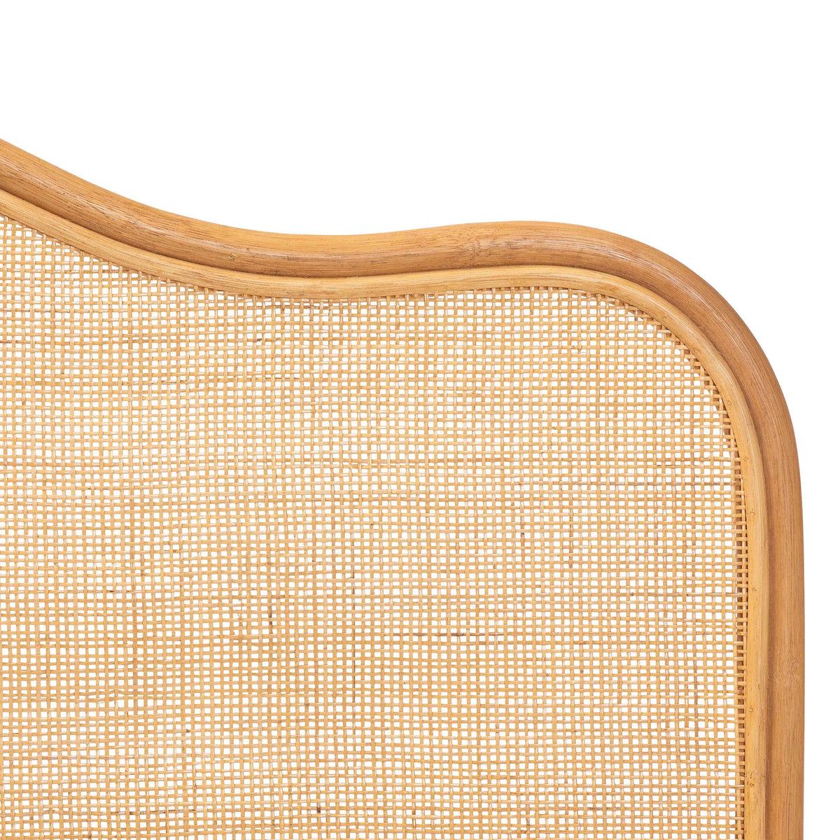 Bali & Pari Adelita Rattan Arched Headboard