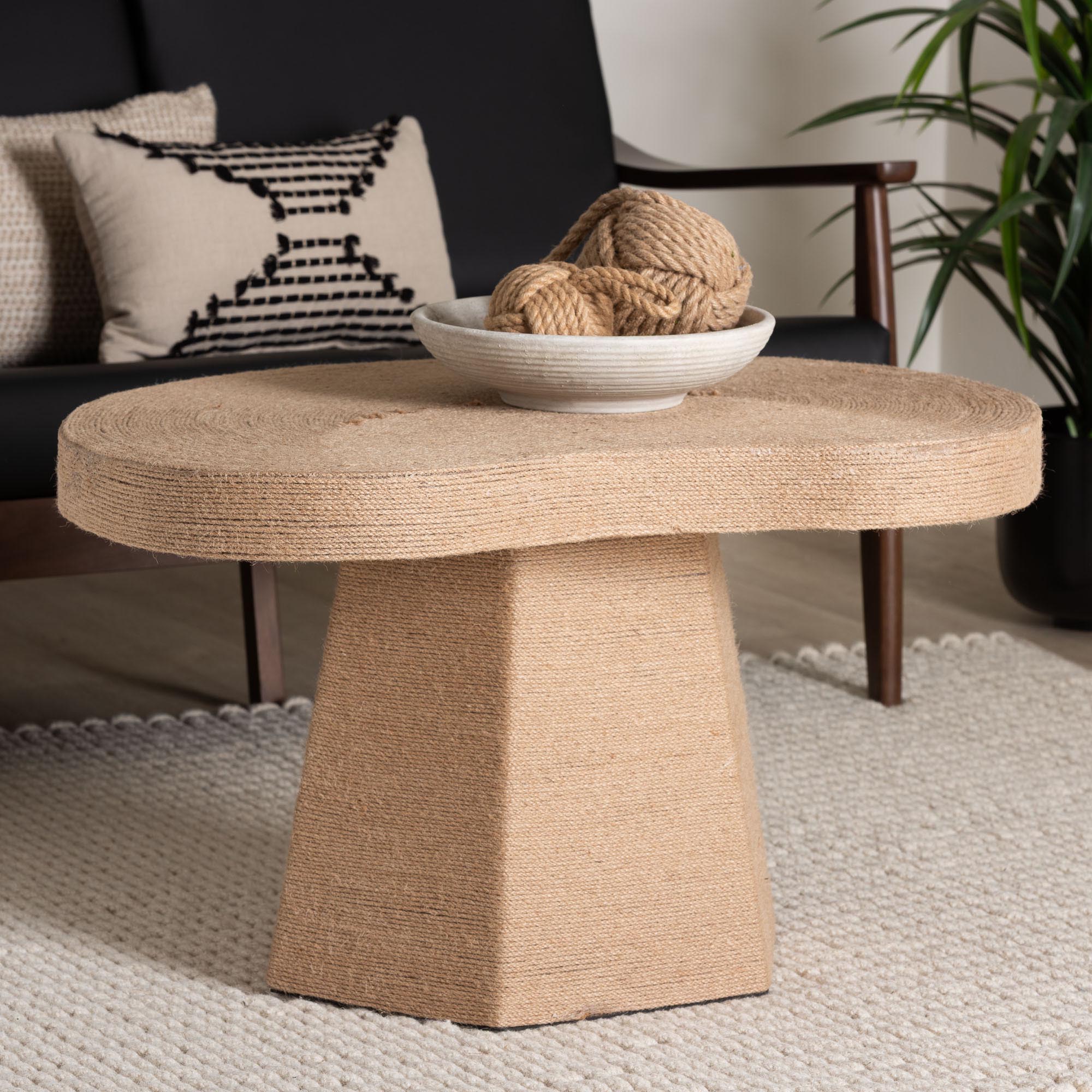 Bali & Pari Lenka Jute Coffee Table