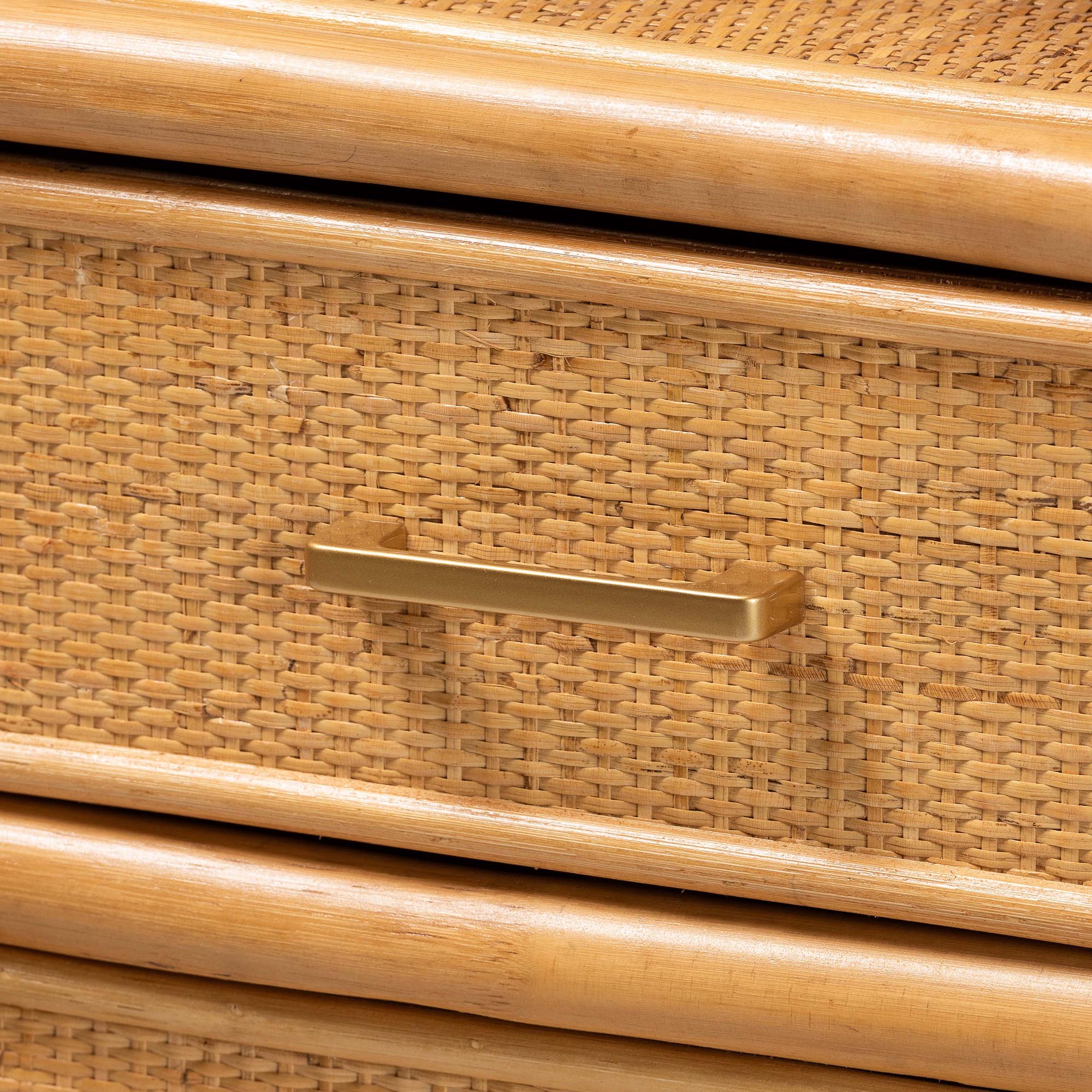 Bali & Pari Mairen Arched Rattan Storage Cabinet