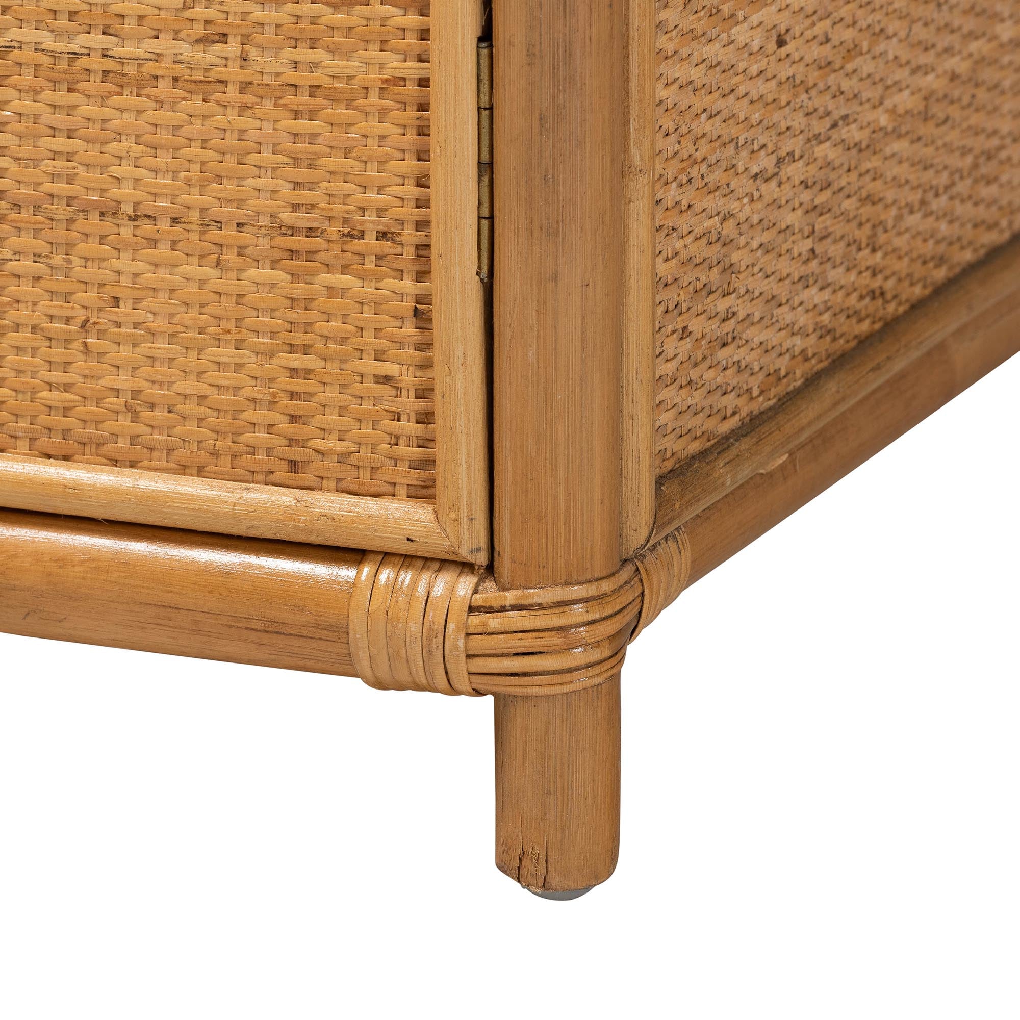 Bali & Pari Mairen Arched Rattan Storage Cabinet