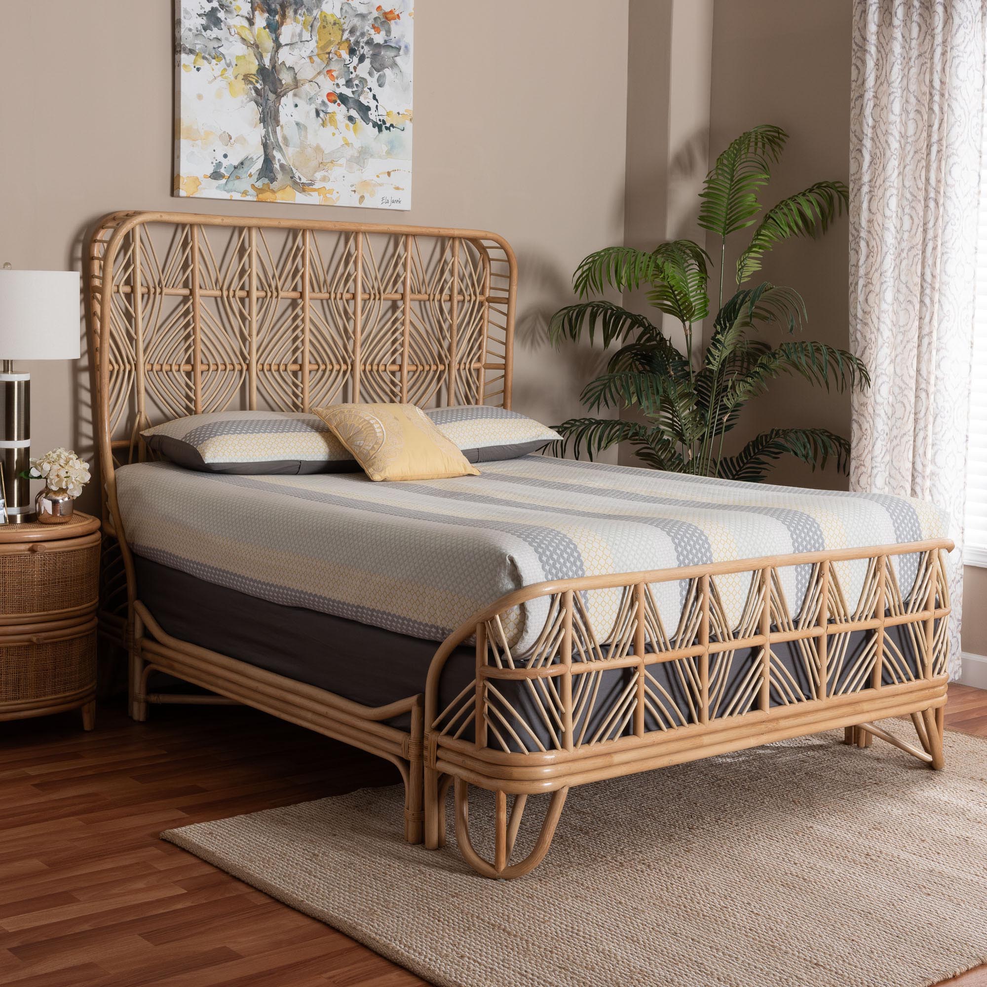 Bali & Pari Hadley Rattan Bed