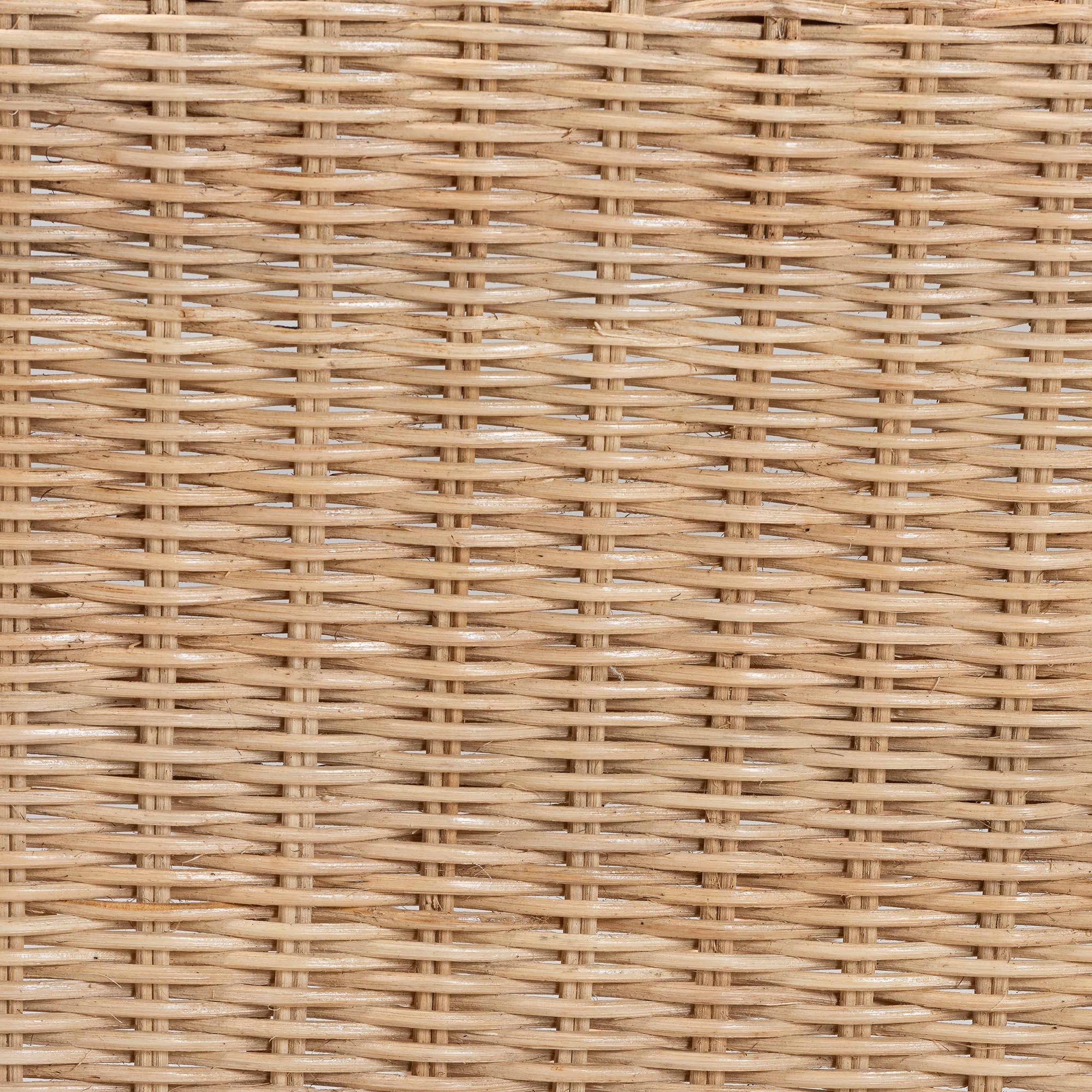Bali & Pari Zaira Modern Bohemian Rattan Arm Chair