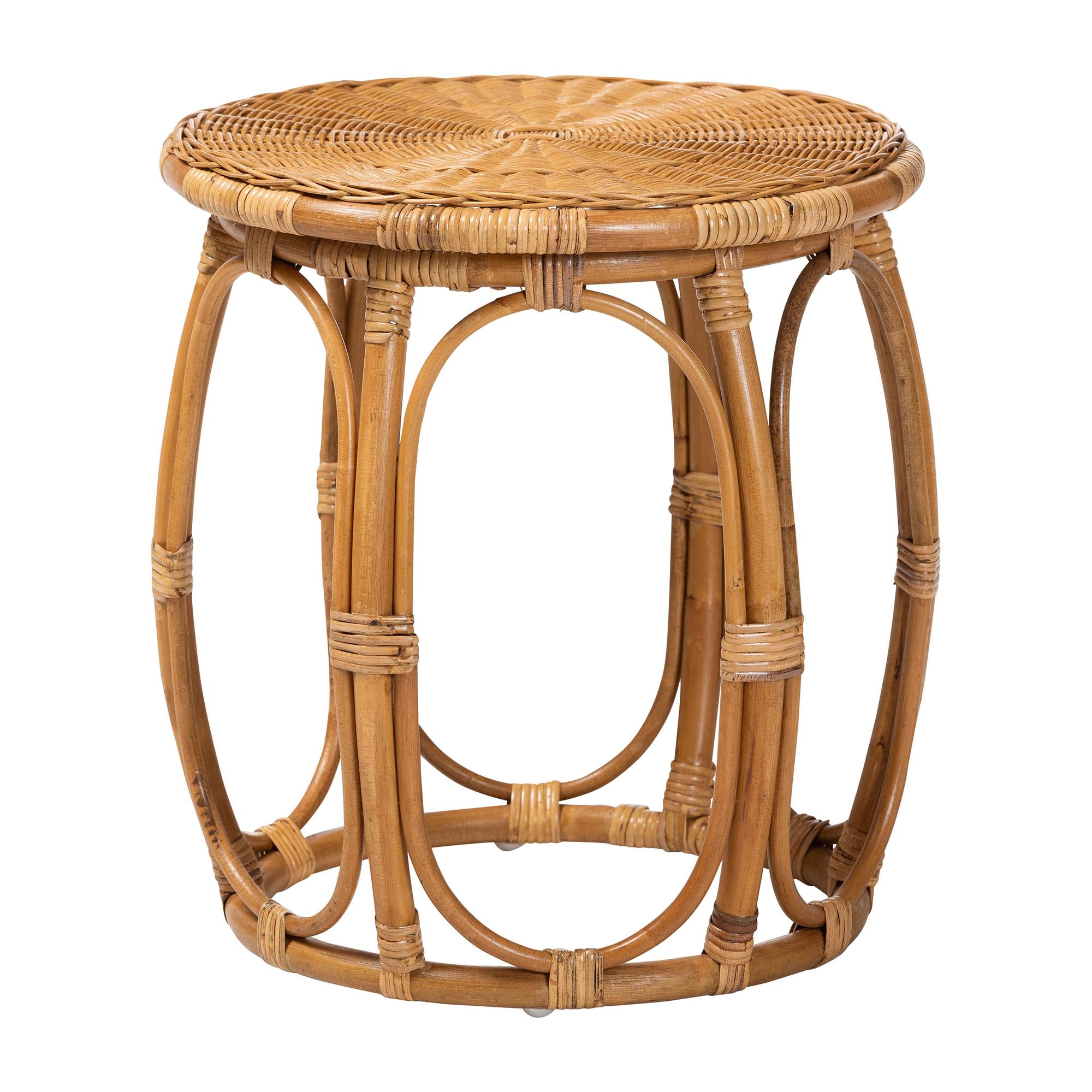Bali & Pari Jayana Rattan Round End Table