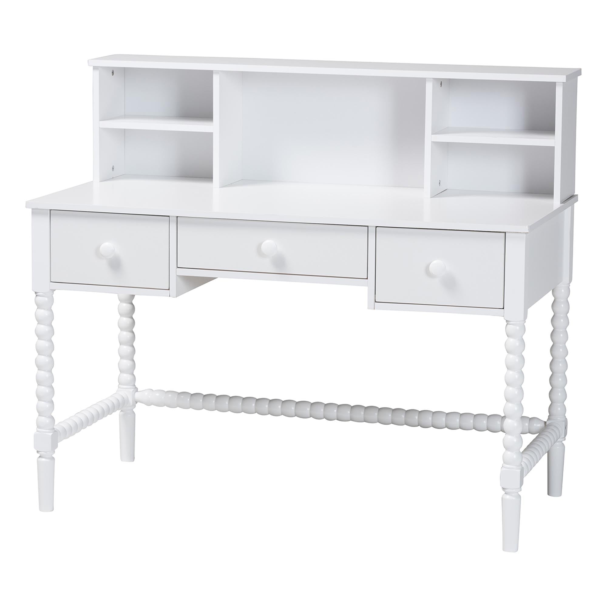 Archwood Writing Desk 3-Drawer Wood Desk