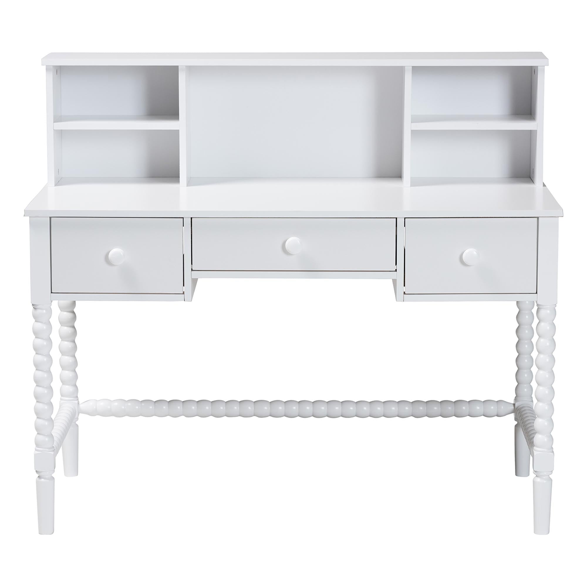 Archwood Writing Desk 3-Drawer Wood Desk