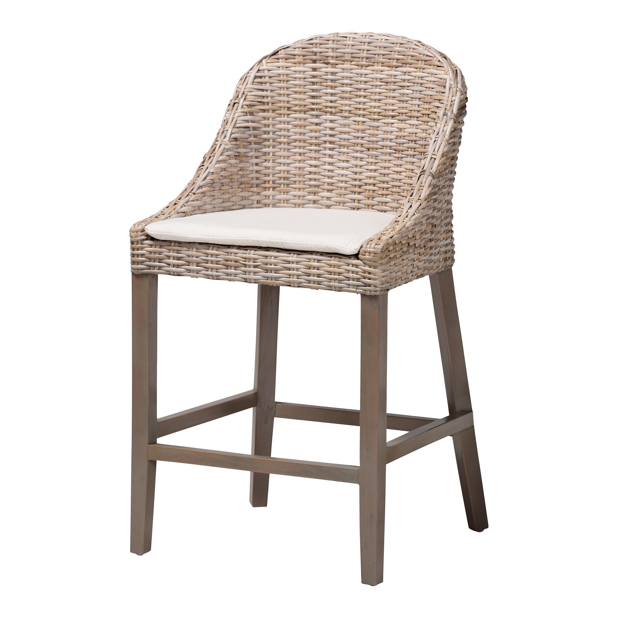 Bali & Pari Lara Kubu Rattan Counter Stool