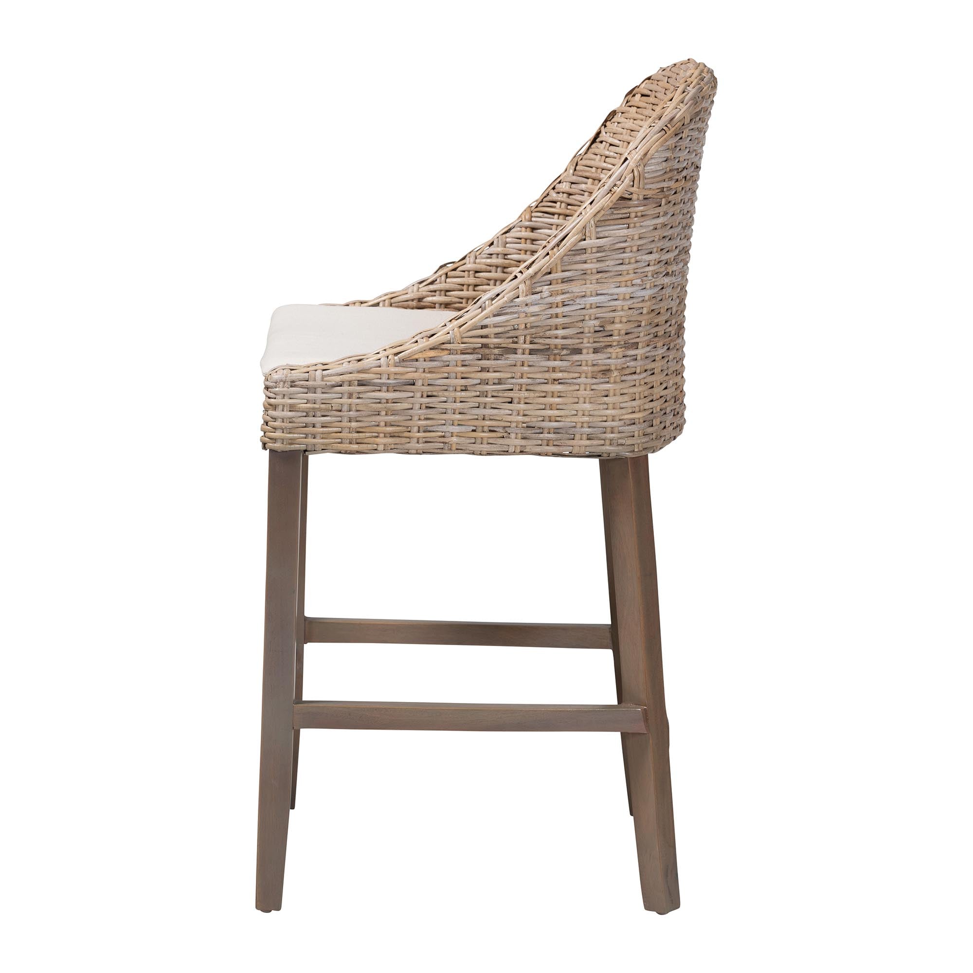 Bali & Pari Lara Kubu Rattan Counter Stool