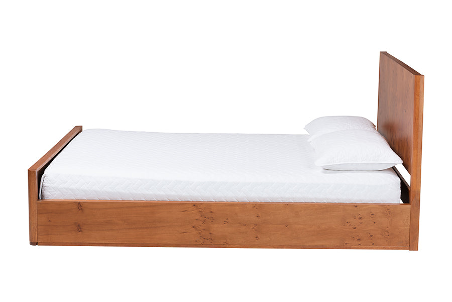 Bali & Pari Fuentes Real Burl Wood Bed
