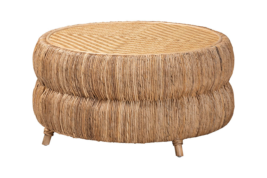 Bali & Pari Roma Rattan and Seagrass Coffee Table