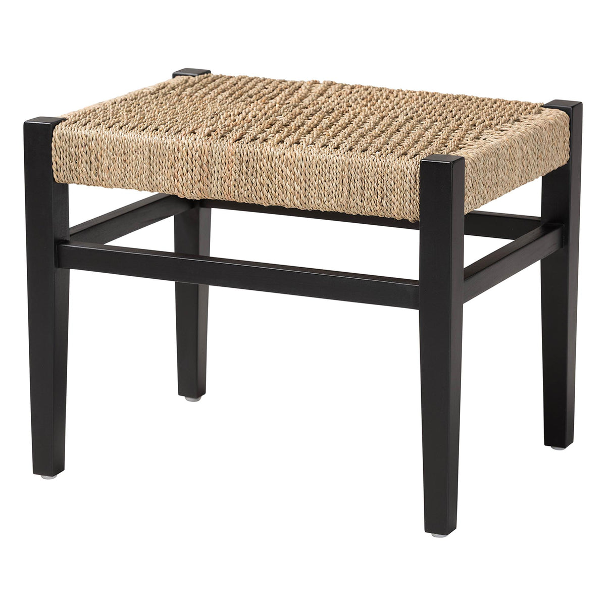 Bali & Pari Amber Seagrass Accent Bench