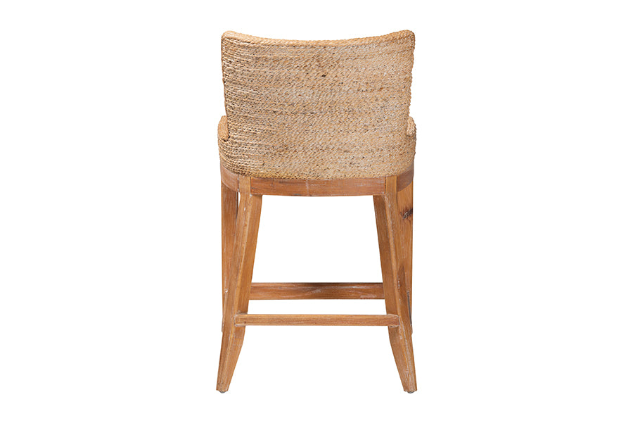 Bali & Pari Ridley Seagrass Counter Stool