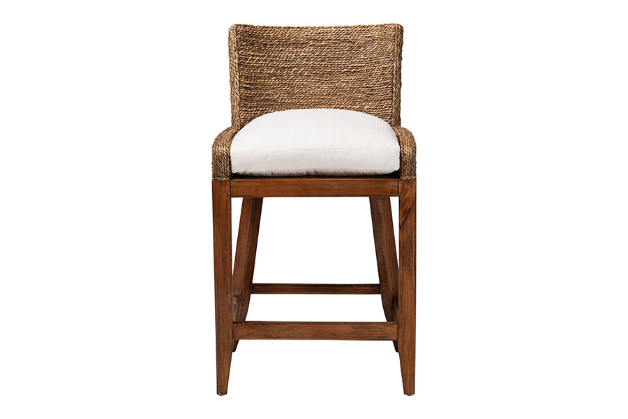 Bali & Pari Ridley Seagrass Counter Stool