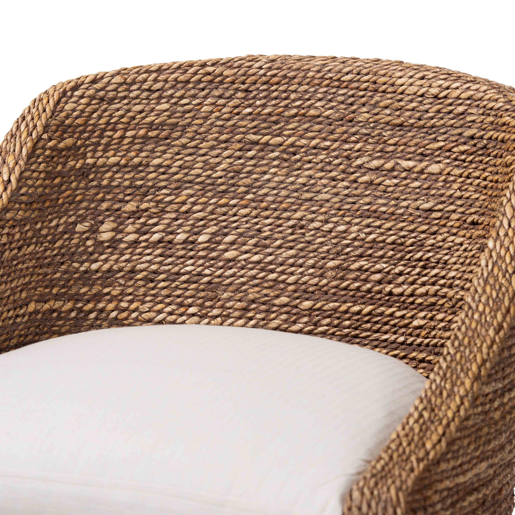 Bali & Pari Jasper Seagrass Counter Stool