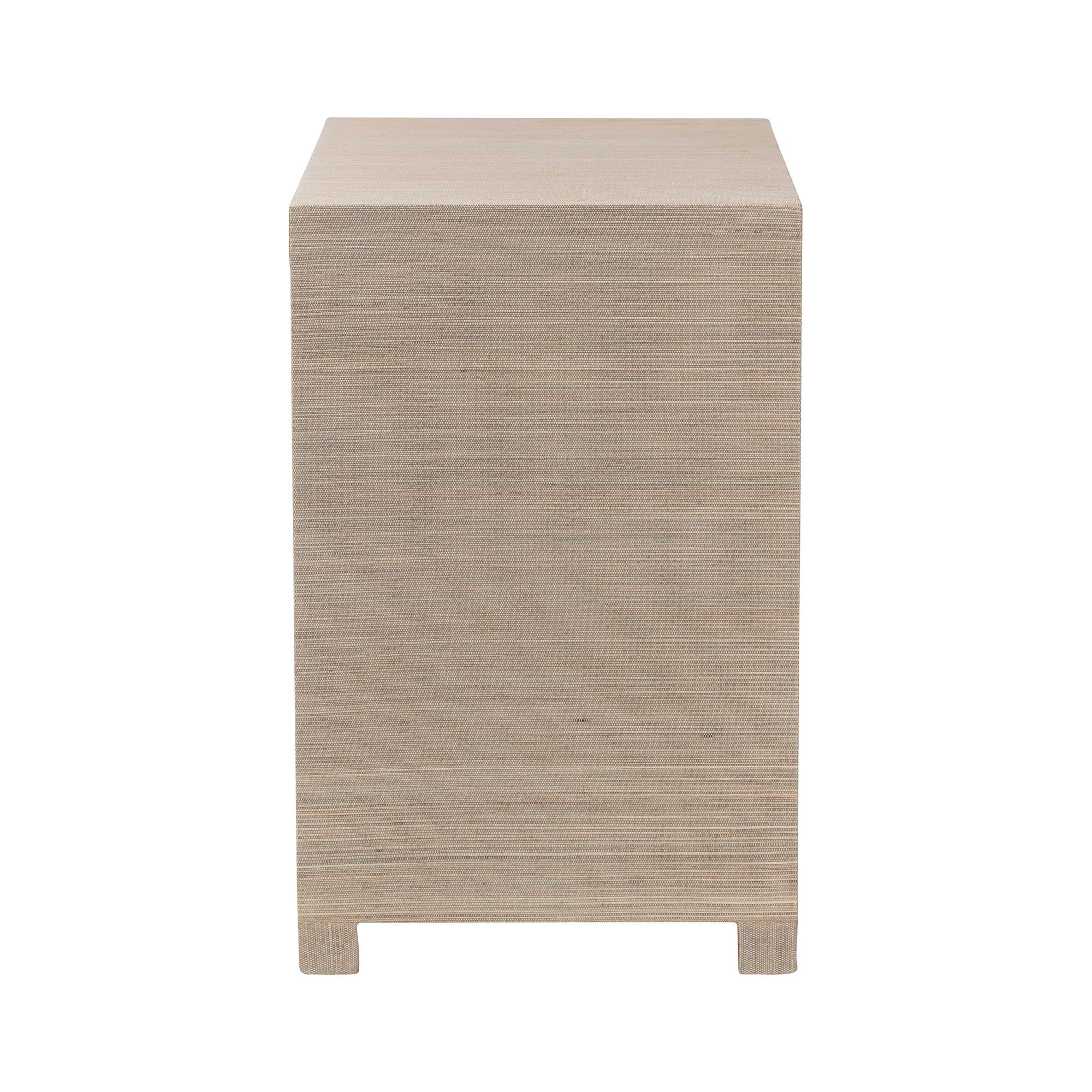 Bali & Pari Halen Grasscloth Storage Cabinet