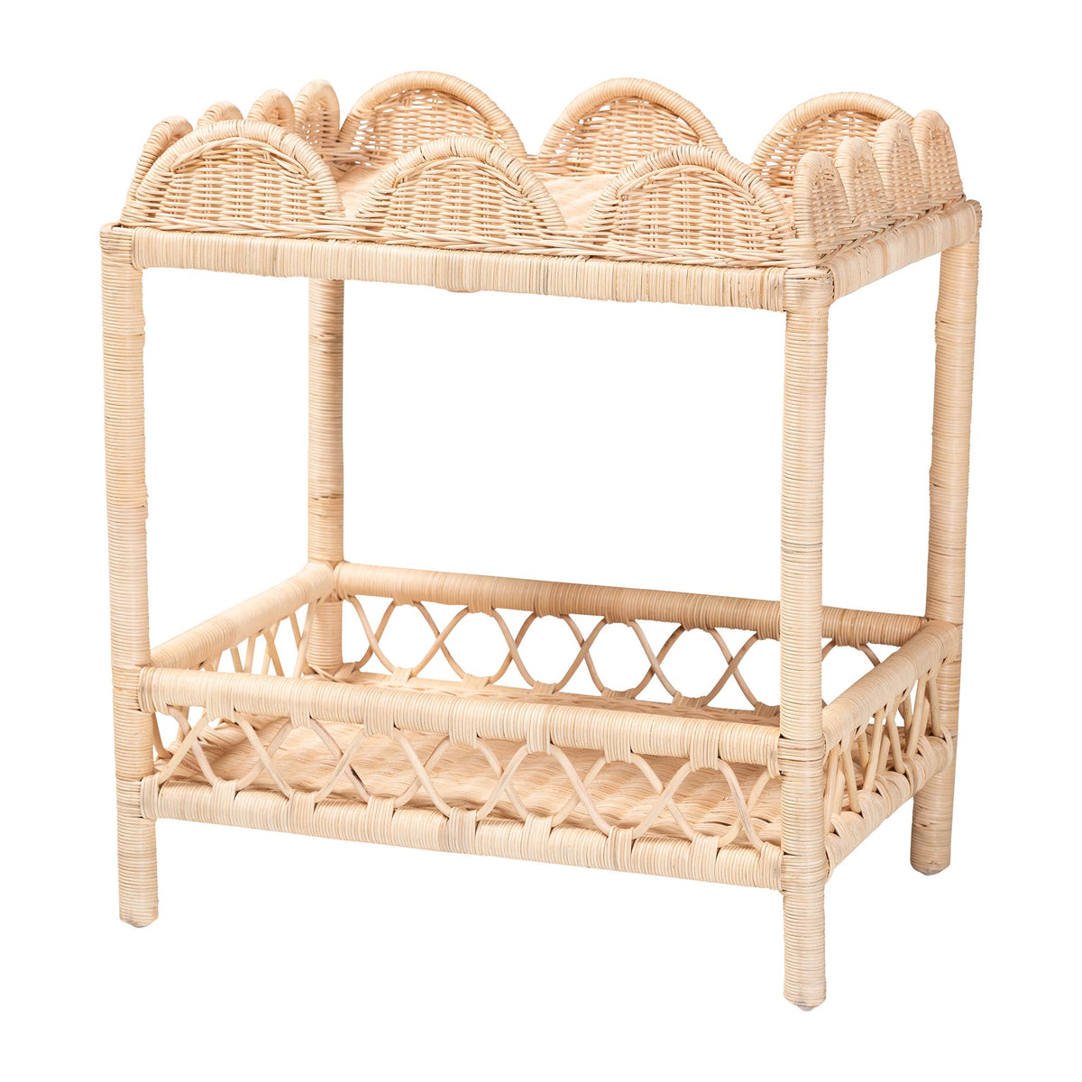 Bali & Pari Eloisa Rattan End Table