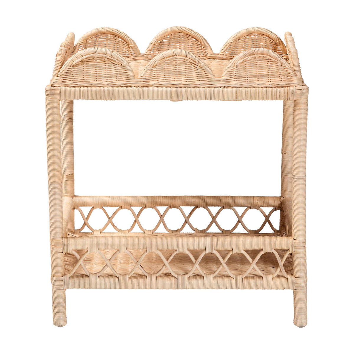 Bali & Pari Eloisa Rattan End Table