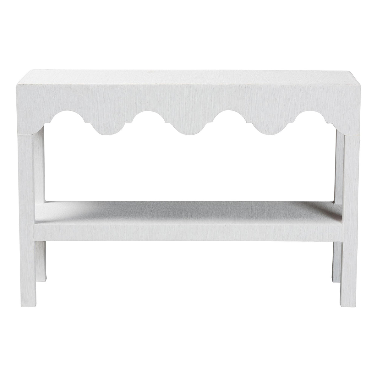 Bali & Pari Nolan Grasscloth Console Table