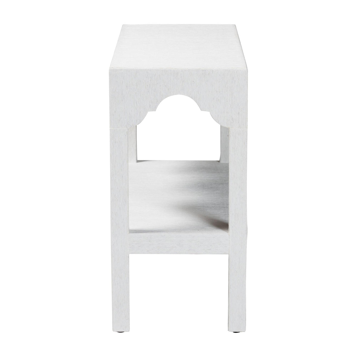 Bali & Pari Nolan Grasscloth Console Table