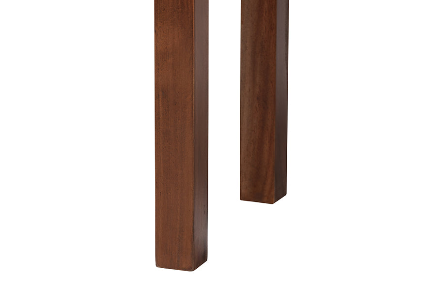 Bali & Pari Alannis Mahogany Wood Console Table